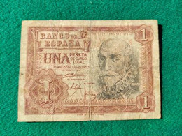 Spagna 1 Peseta 1953 - 1-2 Pesetas