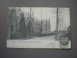 MELLE 1910 - PENSIONNAT DES SOEURS FRANCISCAINES - PHOT. BERTELS - Melle