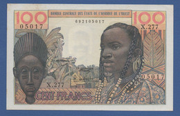 WEST AFRICAN STATES - P.2b – 100 Francs ND (1962) - AUNC-  - Serie X.277 - Stati Dell'Africa Occidentale