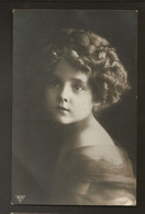 Beautiful Girl 1910s Postcard Grete Reinwald - Portraits