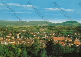 CARTOLINA  SCHWABISCH GMUND,BADEN-WUERTTEMBERG,GERMANIA,BLICK AUF DIE STADT VOM AUSSICHTSPUNKT LINDENFIRST - Schwaebisch Gmünd