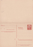 SAAR   ENTIER POSTAL/GANZSACHE/POSTAL STATIONARY CARTE AVEC REPONSE - Enteros Postales