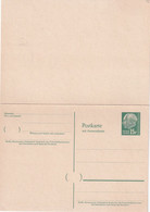 SAAR   ENTIER POSTAL/GANZSACHE/POSTAL STATIONARY CARTE AVEC REPONSE - Ganzsachen