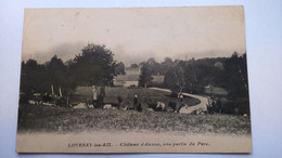 Carte Postale ( FF9 ) Ancienne De Lucenay Les Aix , Chateau  D Auzon , Une Partie Du Parc - Sonstige Gemeinden