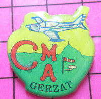 2417 Pin's Pins / Beau Et Rare / THEME : AVIATION / AEROCLUB AVION CIVIL CMA GERZAT - Avions