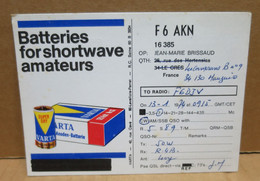 LE CRES (34) Carte Postale Publicitaire Piles Varta Radio Amateur - Andere & Zonder Classificatie