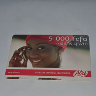 Senegal-(SN-ALI-REF-004)-vivez Le Meilleur-(3)-(5.000fcfa+10sms)-(10-89-15-24-16-05-22)-used Card+1card Prepiad Free - Senegal