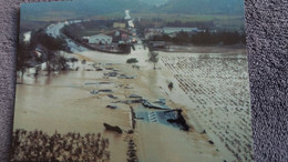 CPM INONDATIONS 12 ET 13 NOVEMBRE 1999 AUDE VILLEDAIGNE RN 113 EMPORTEE PAR LA CRUE DE L ORBIEU  ED COMURHEX - Catastrophes