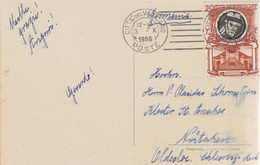 21-Vaticano-L.12 Papi Su Cartolina Collegio S.Anselmo-v.1956 X L' Estero: Oldesloe-Germania - Otros & Sin Clasificación