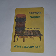 Senegal-(SN-NOP-REF-0001)-nopale-Tam-tam-(7)-(1.000cfa)-(70-09-31-57)-used Card+1card Prepiad Free - Sénégal