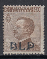 ITALIA - BLP N. 4A - Cat. 225 Euro   MH* - Linguellato - Timbres Pour Envel. Publicitaires (BLP)