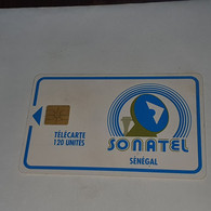 Senegal-(SN-SON-0021A-sen-18)-LOGO-setting1-(17)-(120units)-(not Number)-used Card+1card Prepiad Free - Senegal