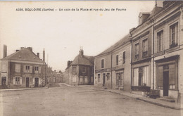 72 -  Bouloire (Sarthe) - Un Coin De La Place Et  Rue Du Jeu De Paume - Bouloire