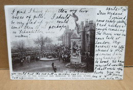 NORWICH (Angleterre) Unveiling Of The Norfolk War Memorial By Maj-Gen Wynne - Altri & Non Classificati