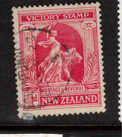 NZ 1920 1d Victory Pmk = Glentunnel SG 434 U #ADP09 - Gebruikt