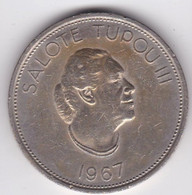 Tonga 1 Pa'anga 1967 Sālote Tupou III, En Cupronickel, KM# 11 - Tonga