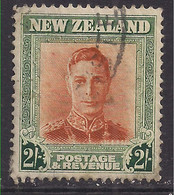 New Zealand 1947 - 52 KGV1 2/-d KGV1 Portrait Used SG 688 ( C782 ) - Usati