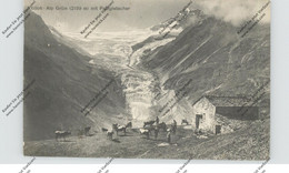 CH 7710 POSCHIAVO - ALP GRÜM GR, Berghütte Mit Palügletscher, 1914 - Poschiavo