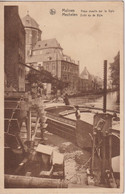 BELGIUM - Malines - Mechelen. Vieux Moulin Sur La Dyle.  Superb River Scene With Barges Etc - Mechelen