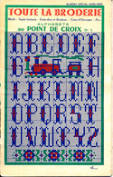 TOUTE LA BRODERIE, Alphabets Au POINT DE CROIX N° 5 (1958), Numéro Spécial Hors-Série, 20 Pages - Punto Croce