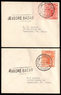 Pakistan (1969) 2 Postal Stationeries With JESSORE BAZAR Cancels. - Pakistan