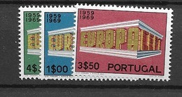 1969 MNH Portugal, Michel 1070-72  Postfris** - Neufs