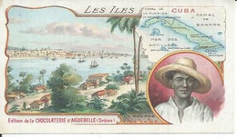 CHOCOLAT D'AIGUEBELLE - LES ILES - CUBA - LA HAVANE - Publicidad