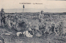 AK Infanterie - La Manoeuvre - Franz. Soldaten Beim Manöver - WW1 (54994) - Guerra 1914-18