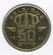 50 Cent 1993 Frans * BOUDEWIJN * F D C * - 50 Centimes