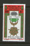 COMORES 1964 ORDRE DE L'ETOILE  YVERT N°A13 NEUF MNH** - Sonstige & Ohne Zuordnung