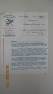 Tarif N° 1 / 13Janv.1915 / A. LASSERRE FILS- Bordeaux - Rhums Et Cacao / - Facturas