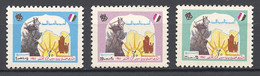 Libya, 1974, Scouting, Scouts, MNH, Michel 447-449 - Libya
