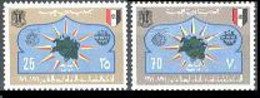Libya, 1974, UPU Centenary, Universal Postal Union, United Nations, MNH, Michel 458-459 - Libye