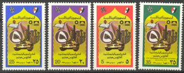 Libya, 1974, September Revolution, Oil Industry, MNH, Michel 463-466 - Libye