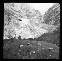 V1462 - SUISSE - GRINDELWALD - Le Glacier - Plaque Photo Originale à Ne Pas Manquer - Plaques De Verre
