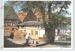 6325 GREBENAU - BIEBEN, Im Gründchen, Milchbauer, Milchkannen - Lauterbach