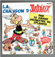 LA CHANSON D ASTERIX 1984 PAR LE GRAND ORCHESTRE DU SPLENDID SUPER CONCOURS EN FACE B UDERZO - Children