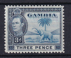 Gambia: 1938/46   KGVI   SG154     3d        MH - Gambia (...-1964)