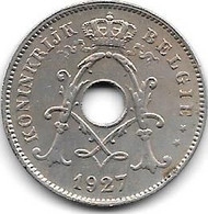 *belguim 10 Centimes 1927 Dutch   Xf - 10 Cent