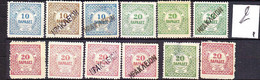 TIMBRE . . . . . . . . . .GRECE TAXE SURCHARGES - Used Stamps