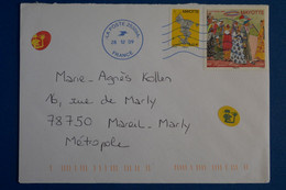 N3 MAYOTTE BELLE LETTRE 2009 KONGOU POUR MAREIL FRANCE+ AFFRANCHISSEMENT PLAISANT - Cartas & Documentos