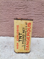 Boite Vide TNT 1/2 POUND Corps Of Engineers USA - 1939-45