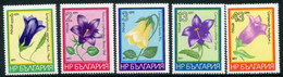 BULGARIA 1977 Montane Flora MNH / **.  Michel 2569-73 - Unused Stamps
