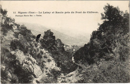 CPA SIGNES Le Latay Et Ravin Pris Du Pont De Chibron (1111037) - Signes
