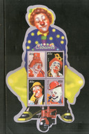 Palau 2003 Circus Performers Clowns Odd Shaped M/s Sc 739 MNH # 9387 - Cirque