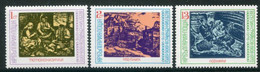 BULGARIA 1976 Stajkov 70th Birthday MNH / **.  Michel 2557-59 - Unused Stamps