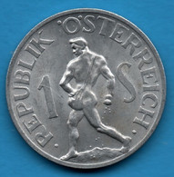 AUSTRIA 1 SHILLING 1946  	KM# 2871 REPUBLIK ÖSTERREICH - Oesterreich