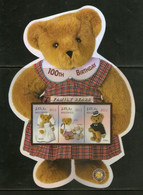 Maldives 2002 Teddy Bear Centenary Family Bear Odd Shaped M/s Sc 2657 MNH # 9676 - Disney