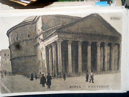 ROMA PHANTEON  Illustrata A ZARDO   SERIE IV ALINARI VB1959 IA6262 - Pantheon