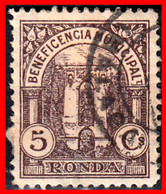 ESPAÑA. PRO BENEFICIENCIA CORDOBA SELLO 5 Ctms. GUERRA CIVIL - Postage-Revenue Stamps